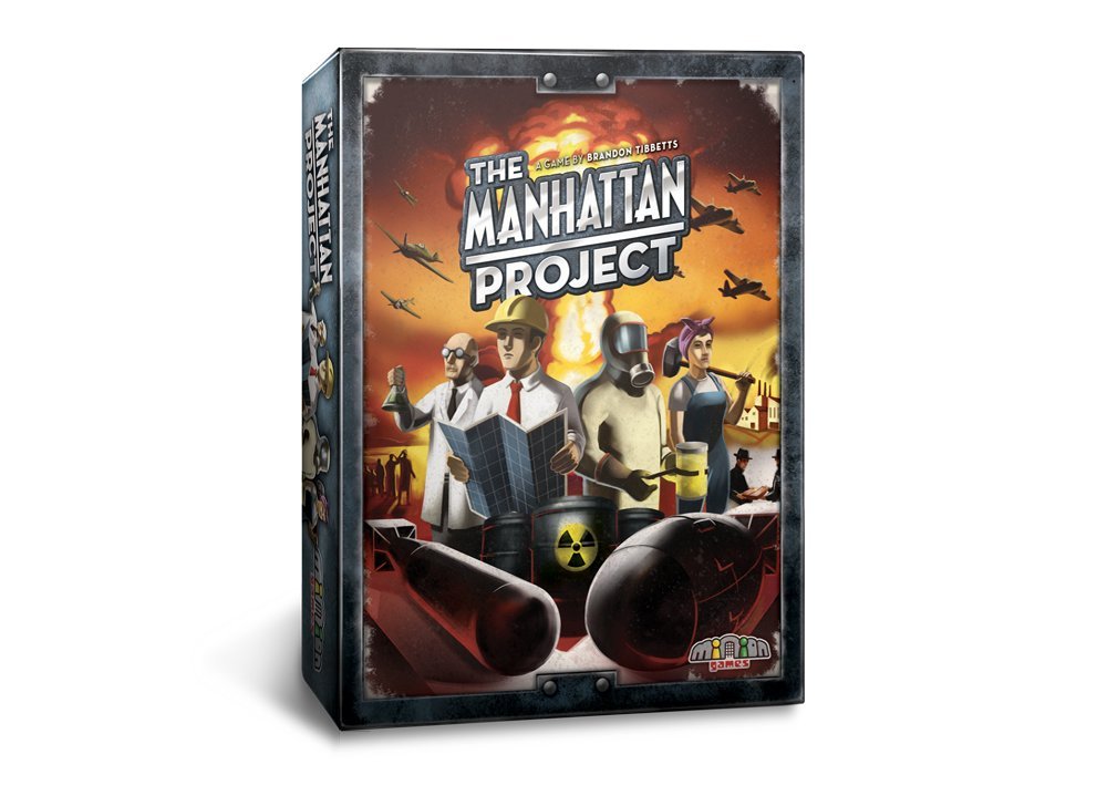 The Manhattan Project Board Game - Strategic Nuclear Warfare Simulation for Adults & Teens - Perfect for Game Nights, Parties & Family Gatherings