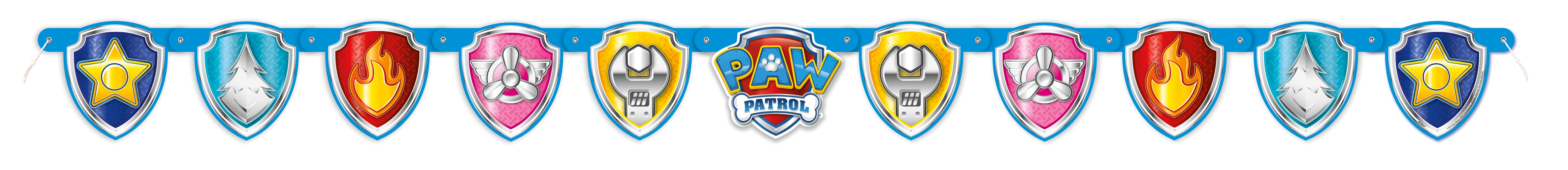 Paw Patrol Large Joint Banner - Perfect for Kids' Birthday Parties, Themed Events & Room Decorations