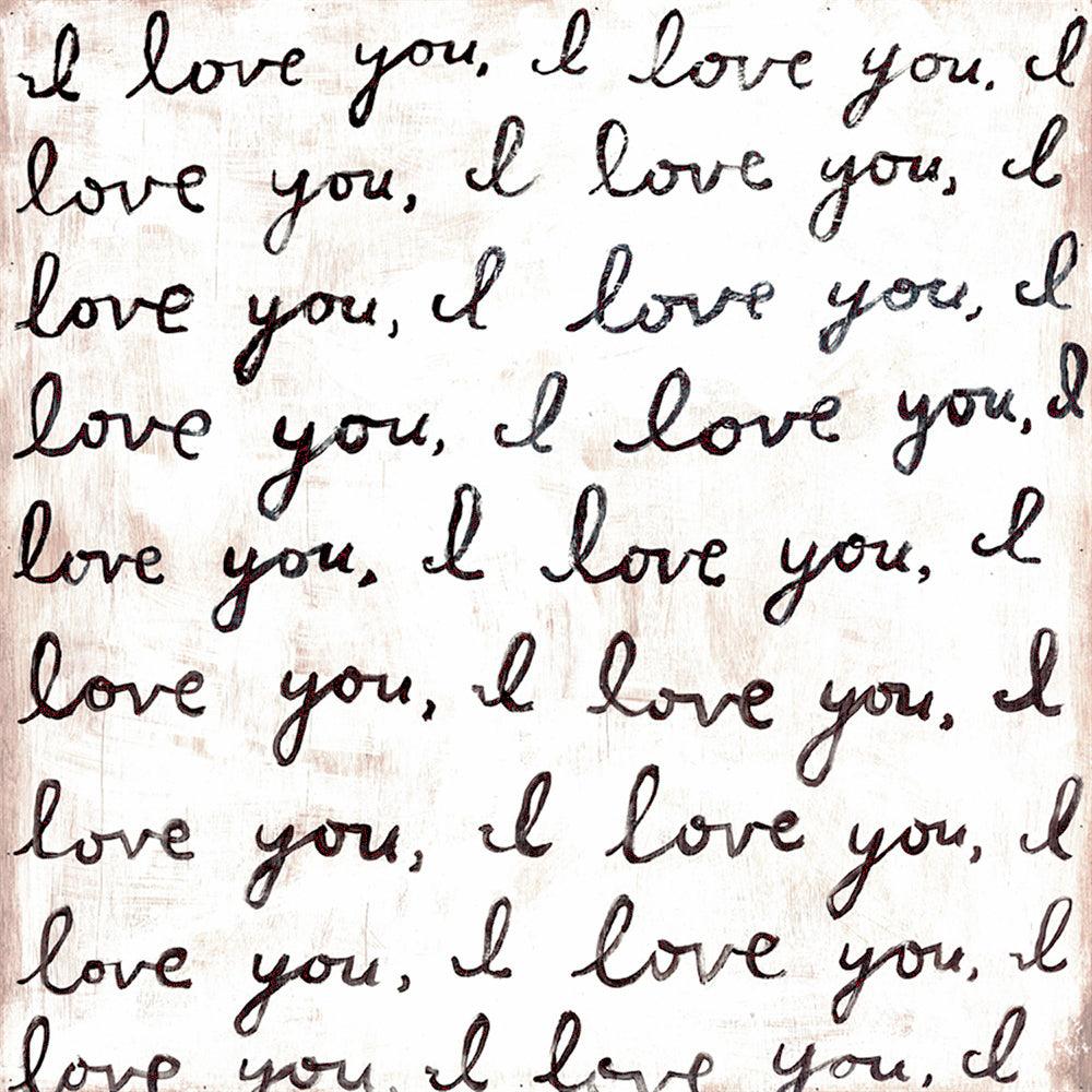 Personalized Letter For You Art Print - Custom Handwritten Style Wall Decor for Home, Office & Gifts - Perfect for Bedroom, Living Room & Wedding Presents