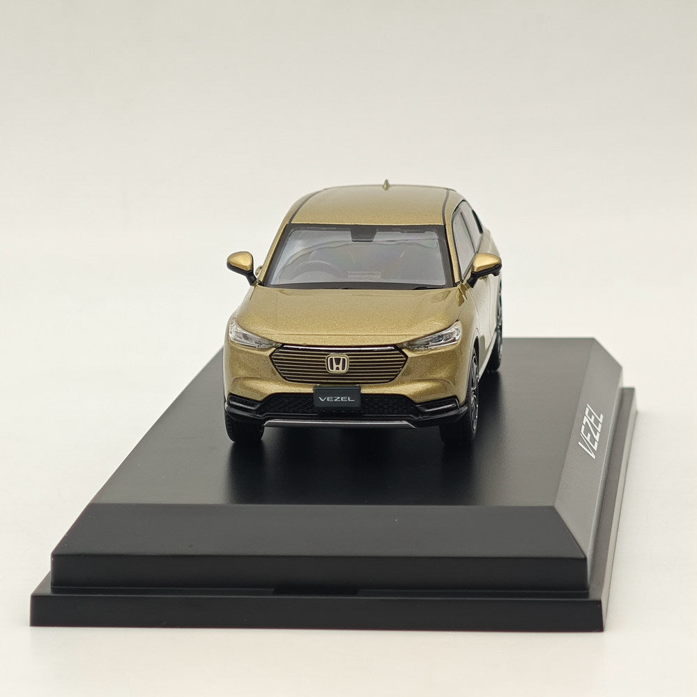 1/43 Scale Hobby Japan Honda VEZEL e:HEV Z Sand Khaki Diecast Model Car - HJ432002K - Perfect for Collectors & Car Enthusiasts Display