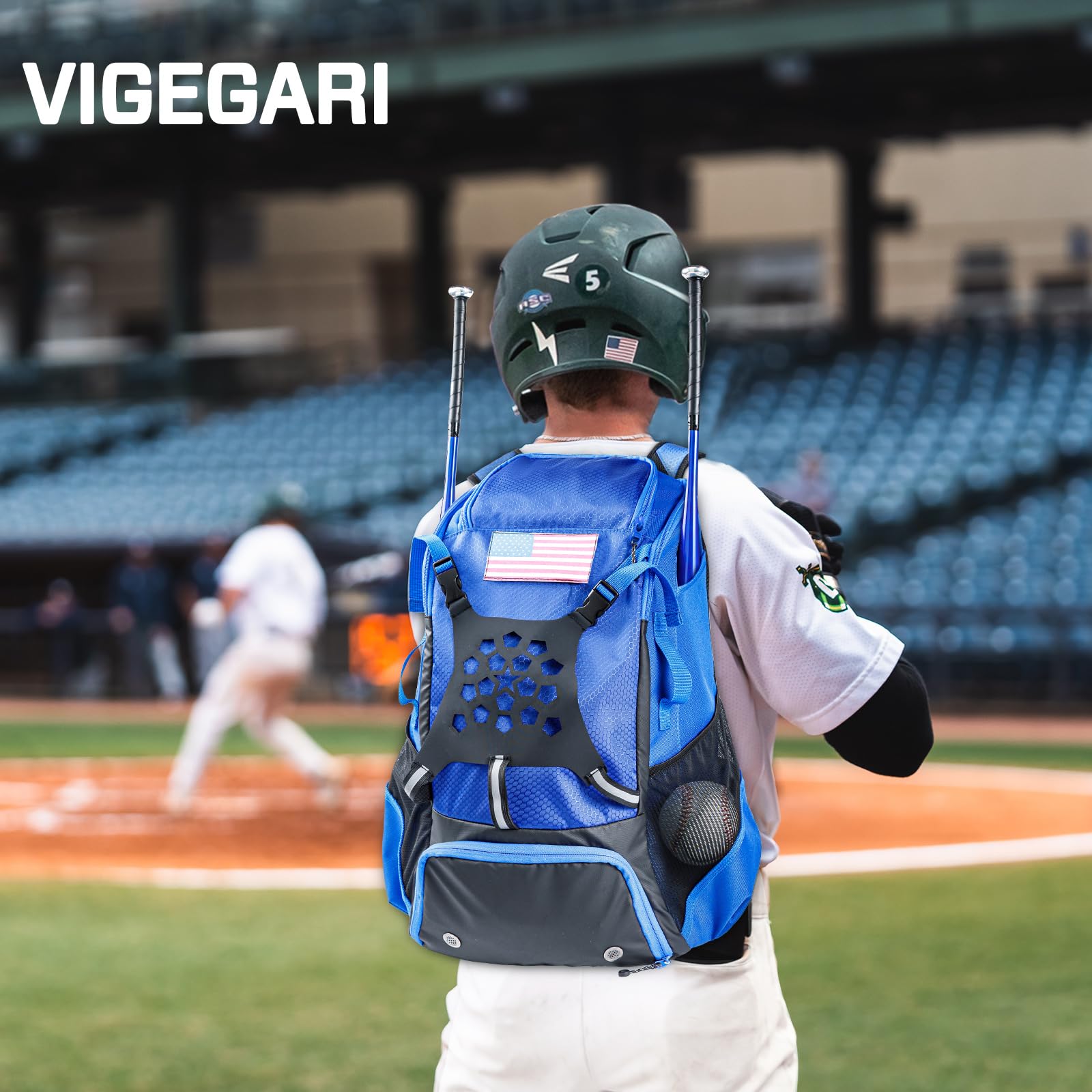 **Best Baseball Backpack for Youth, Boys & Adults - Durable Bat & Softball Equipment Bag with Glove Holder, Helmet & Shoe Compartment - Perfect for T-Ball, Training & Games - Ideal Baseball Gift for Players & Coaches**