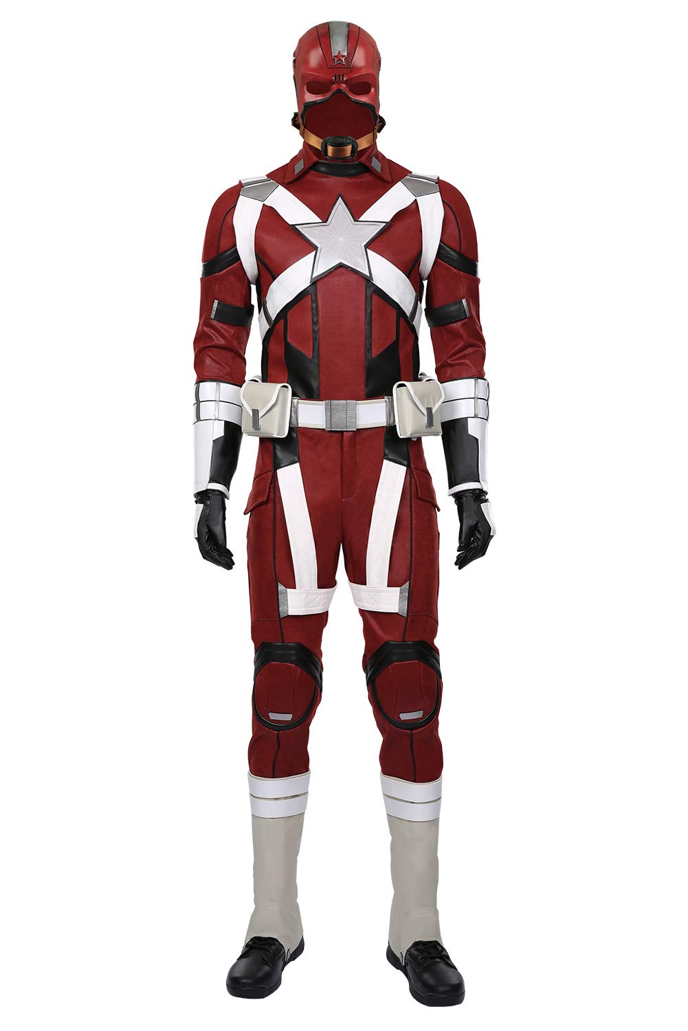 Verycos Women's Yelena Belova Cosplay Costume Set - Black Widow Vest, Uniform Suit, Gloves & Belt for Halloween, Comic Con & Cosplay Events | Marvel Avengers Inspired Outfit