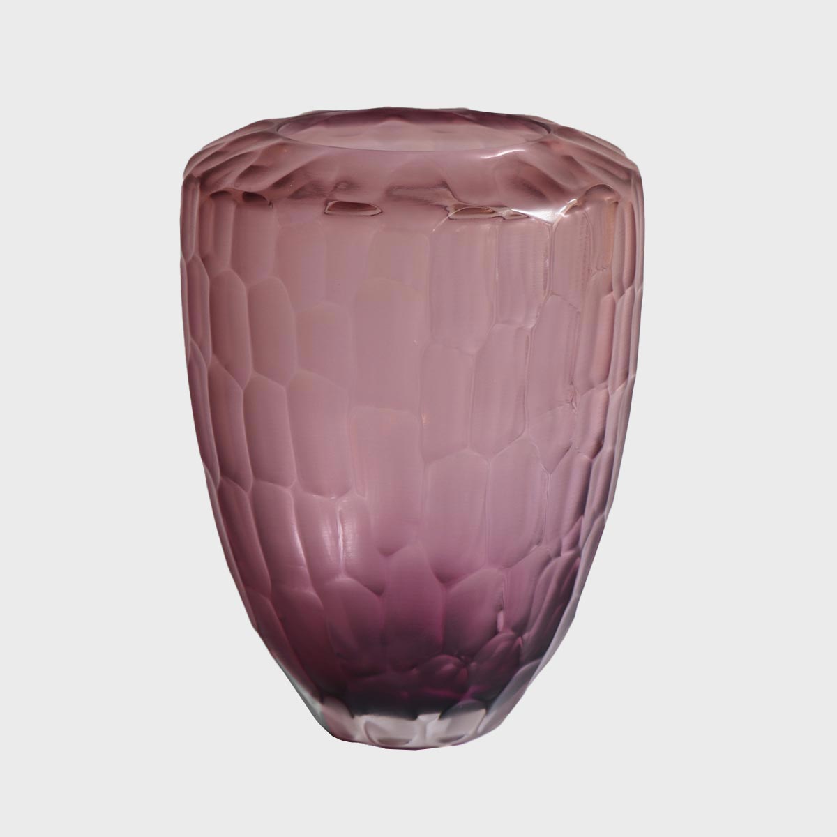 Handcrafted Amethyst Goccia Vase - Elegant Home Decor for Living Room, Bedroom & Office