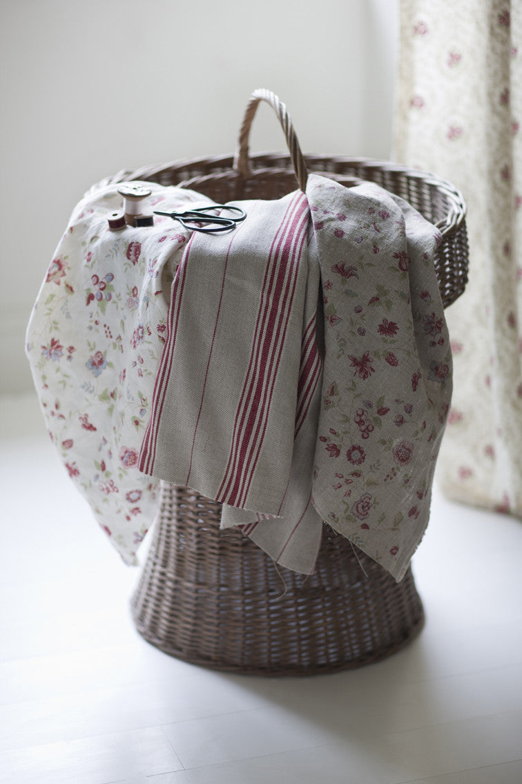 Premium Framboise Linen Fabric - 100% Natural & Breathable Material for Home Decor, DIY Crafts & Upholstery Projects | Perfect for Curtains, Table Runners & Throw Pillow Covers