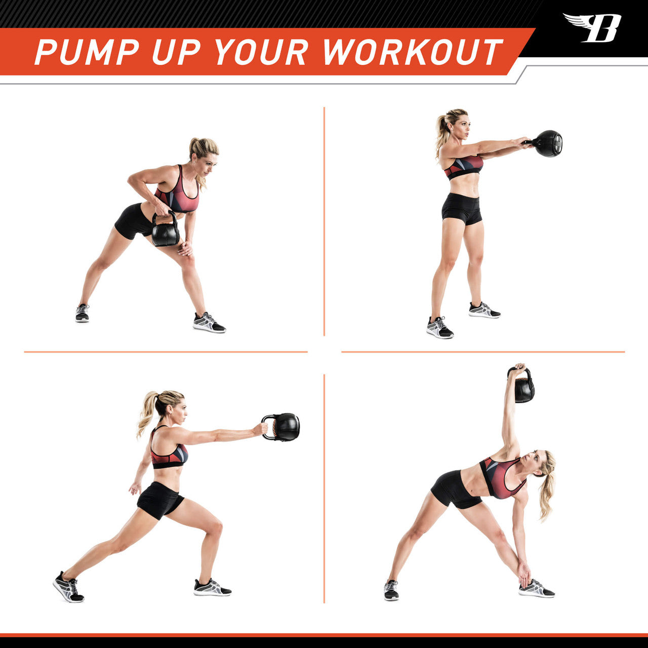 20lb Soft Kettlebell - Bionic Body BBKB 20 for Home Gym, CrossFit & Strength Training | Durable Neoprene Coating | Ideal for Beginners & Professionals | Perfect for Indoor Workouts, HIIT & Functional Training