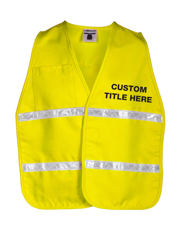 3200 Series Incident Command Vest - High Visibility Safety Vest for Emergency Response & Law Enforcement - Ideal for Firefighters, Police & First Responders