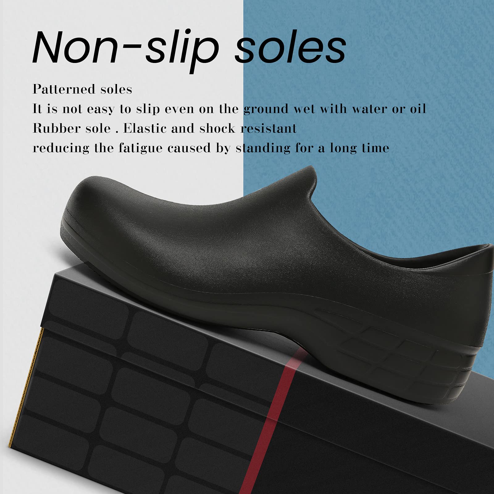 **Women's Professional Slip-Resistant Chef Clogs - Kitchen & Nursing Shoes with Arch Support, Breathable & Lightweight for Indoor/Outdoor Use - Perfect for Cooking, Healthcare & Beach**