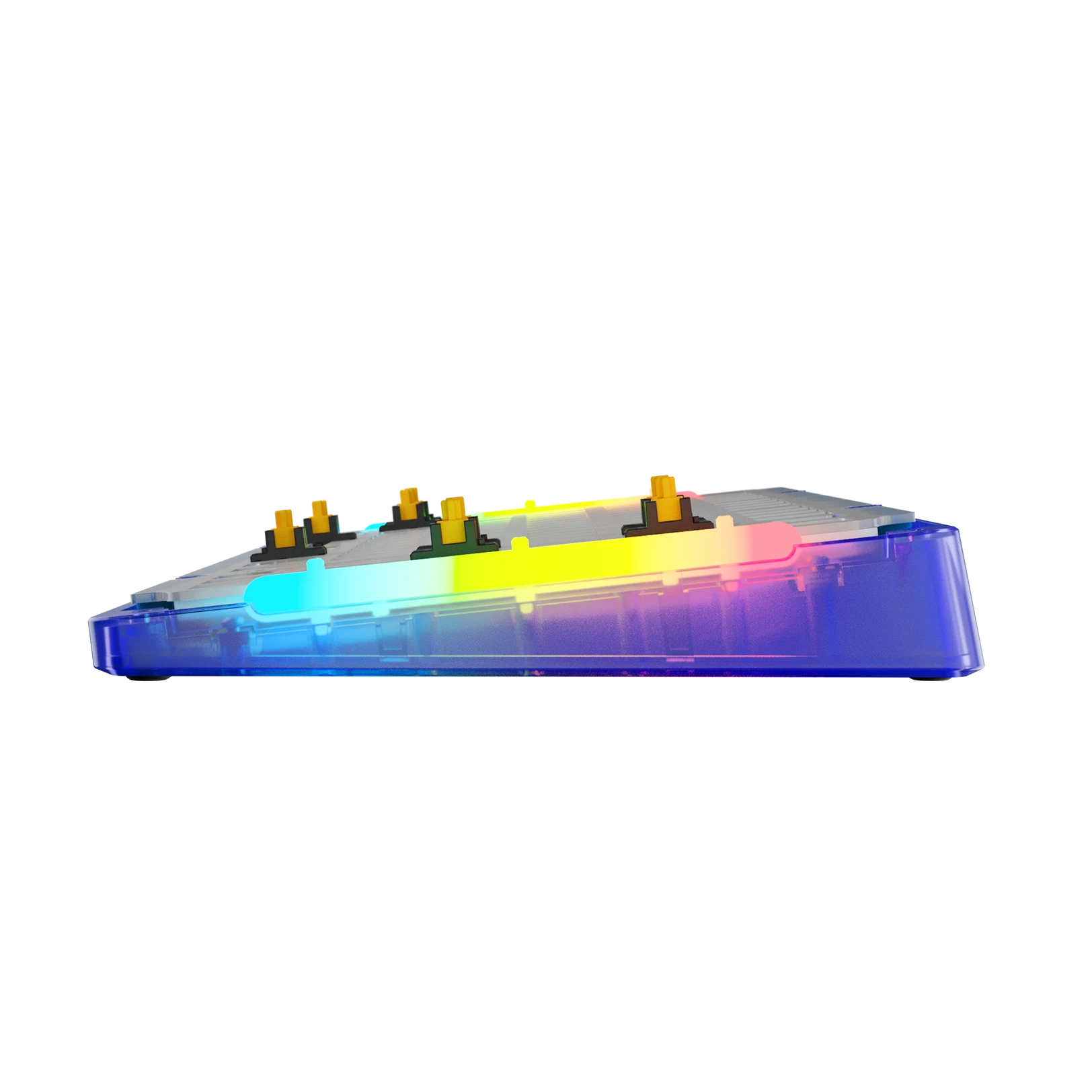 GMMK 3 75% Keyboard Bottom Case - Exo Purple Plastic Replacement Part for Custom Mechanical Keyboards | Gaming & Office Setup Accessory