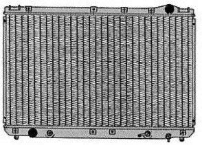 High-Performance Aluminum Car Radiator - Efficient Engine Cooling for Sedans, SUVs & Trucks - Ideal for Daily Commute & Long Road Trips