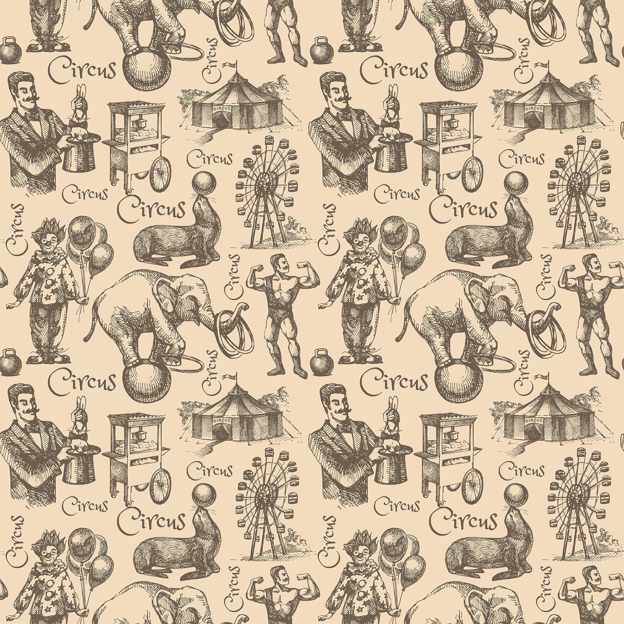 Kids Themed Wallpaper Samples - Designer Selection 002 for Nursery, Bedroom & Playroom Decor