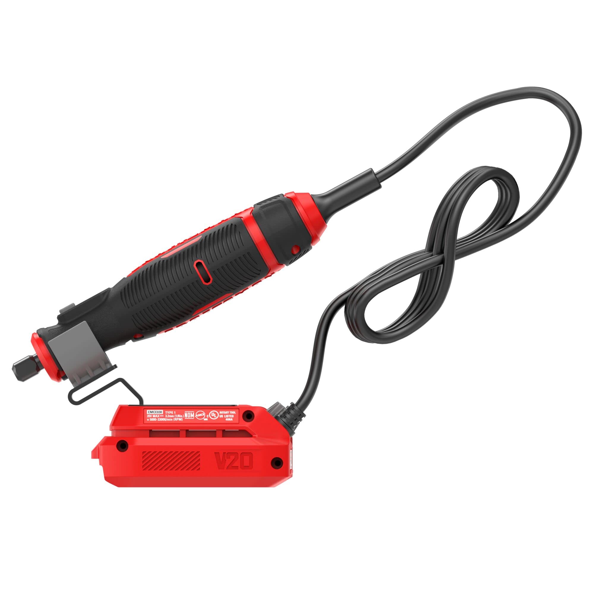 CRAFTSMAN V20 Cordless Rotary Tool Kit (CMCE030B) - High-Power DIY Tool for Woodworking, Metal Engraving & Home Repairs | Perfect for Crafting, Polishing & Cutting Projects