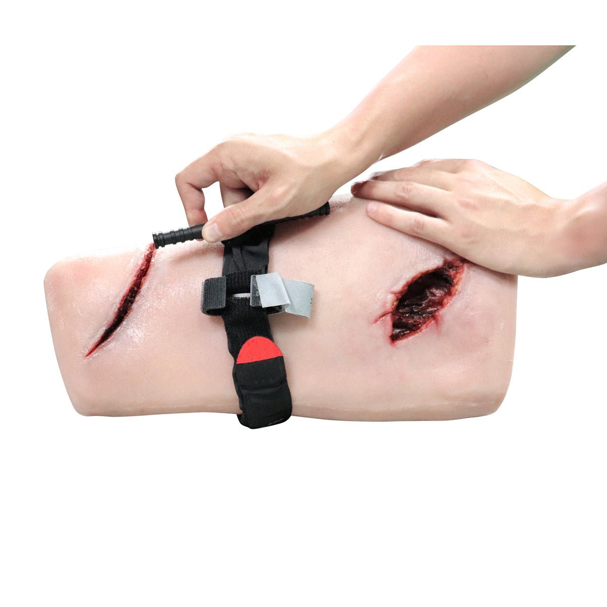 HM - Professional Wound Care Leg Trainer for Physical Therapy & Rehabilitation | Medical Training Equipment for Nurses & Healthcare Professionals | Ideal for Clinical Practice & Home Recovery Use