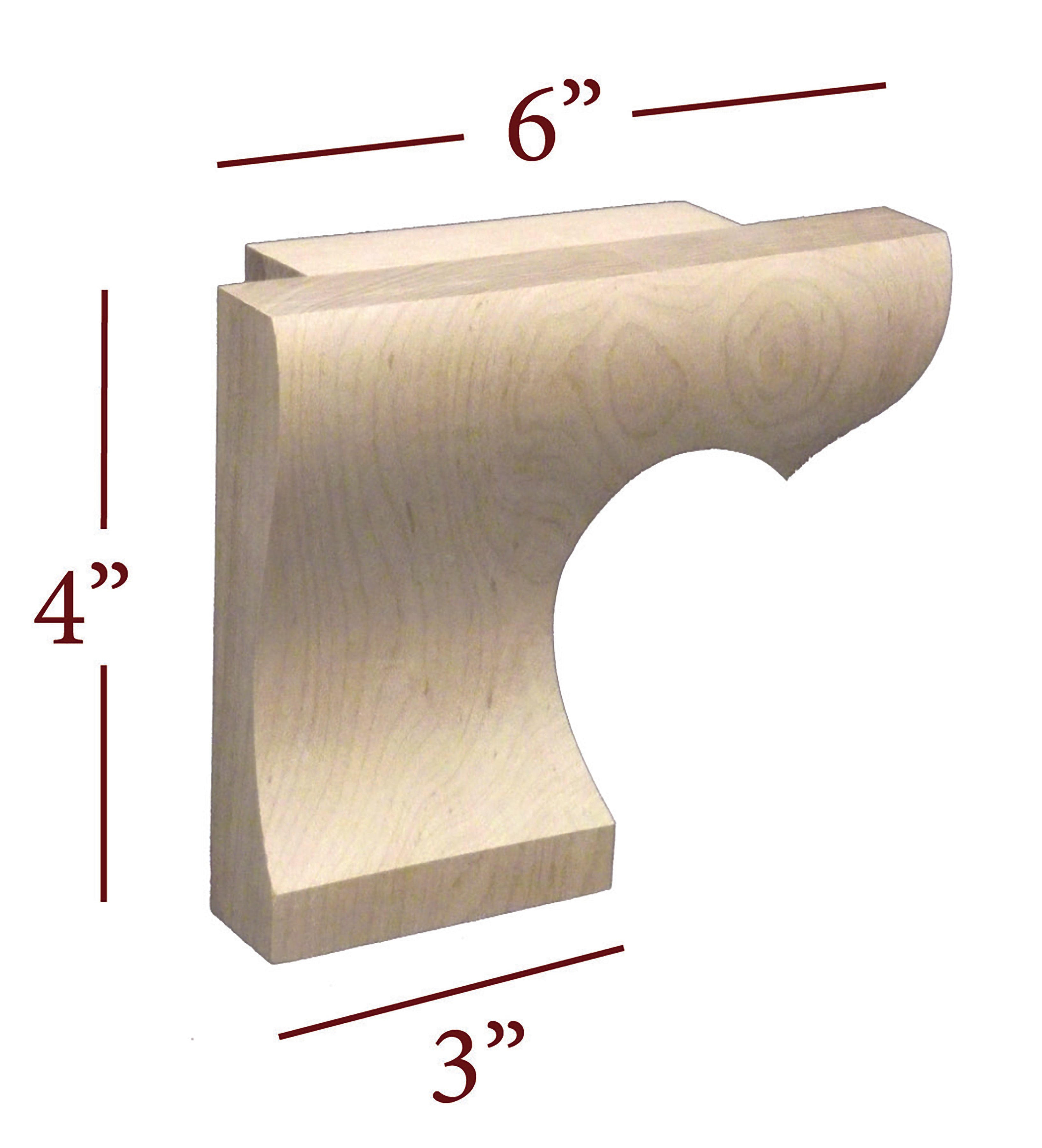 Left Straight Edge Pedestal Foot - Heavy Duty Replacement Part for Industrial Machinery & Equipment | Perfect for Manufacturing, Assembly Lines & Workshop Use