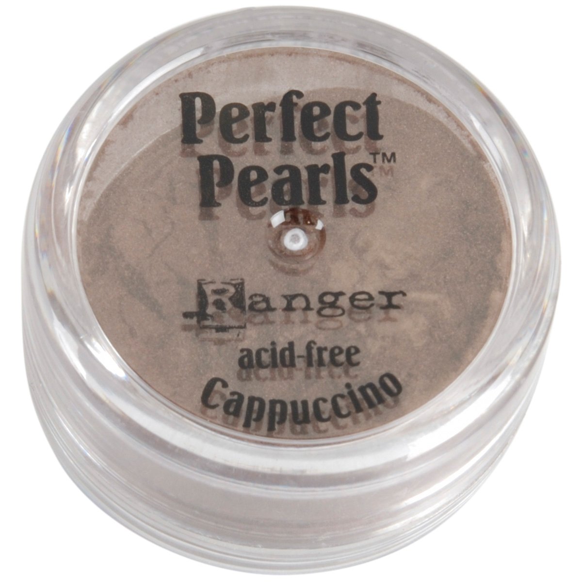 Ranger PPP-30690 Perfect Pearls Pigment Powder - Cappuccino Color for DIY Crafts, Scrapbooking & Card Making | Versatile Metallic Finish for Mixed Media Art Projects