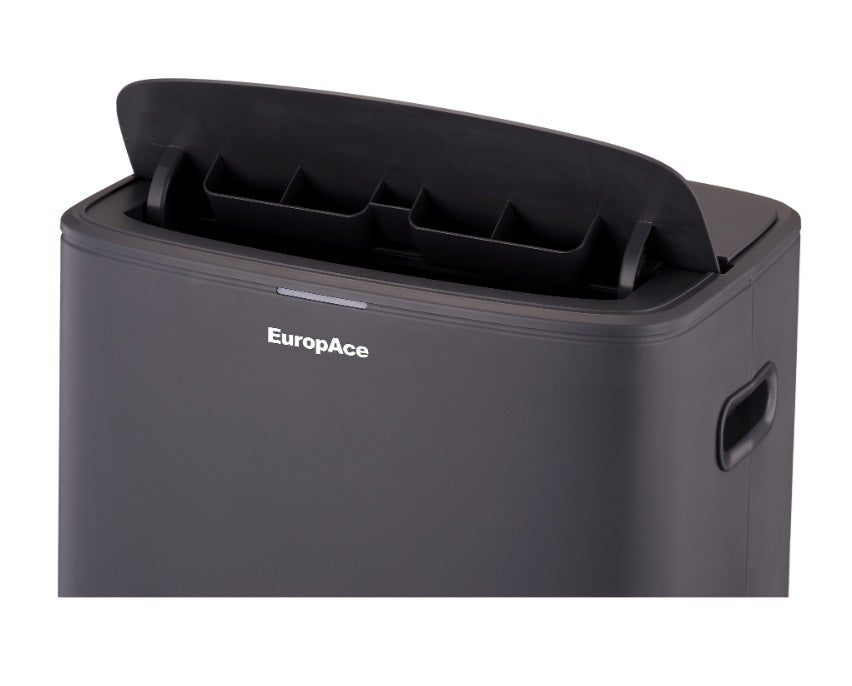 EuropAce EDH9600DGY 60L 5-in-1 Smart Dehumidifier with Air Purifier - Energy Efficient, Quiet Operation for Home, Basement, Bedroom & Office Use