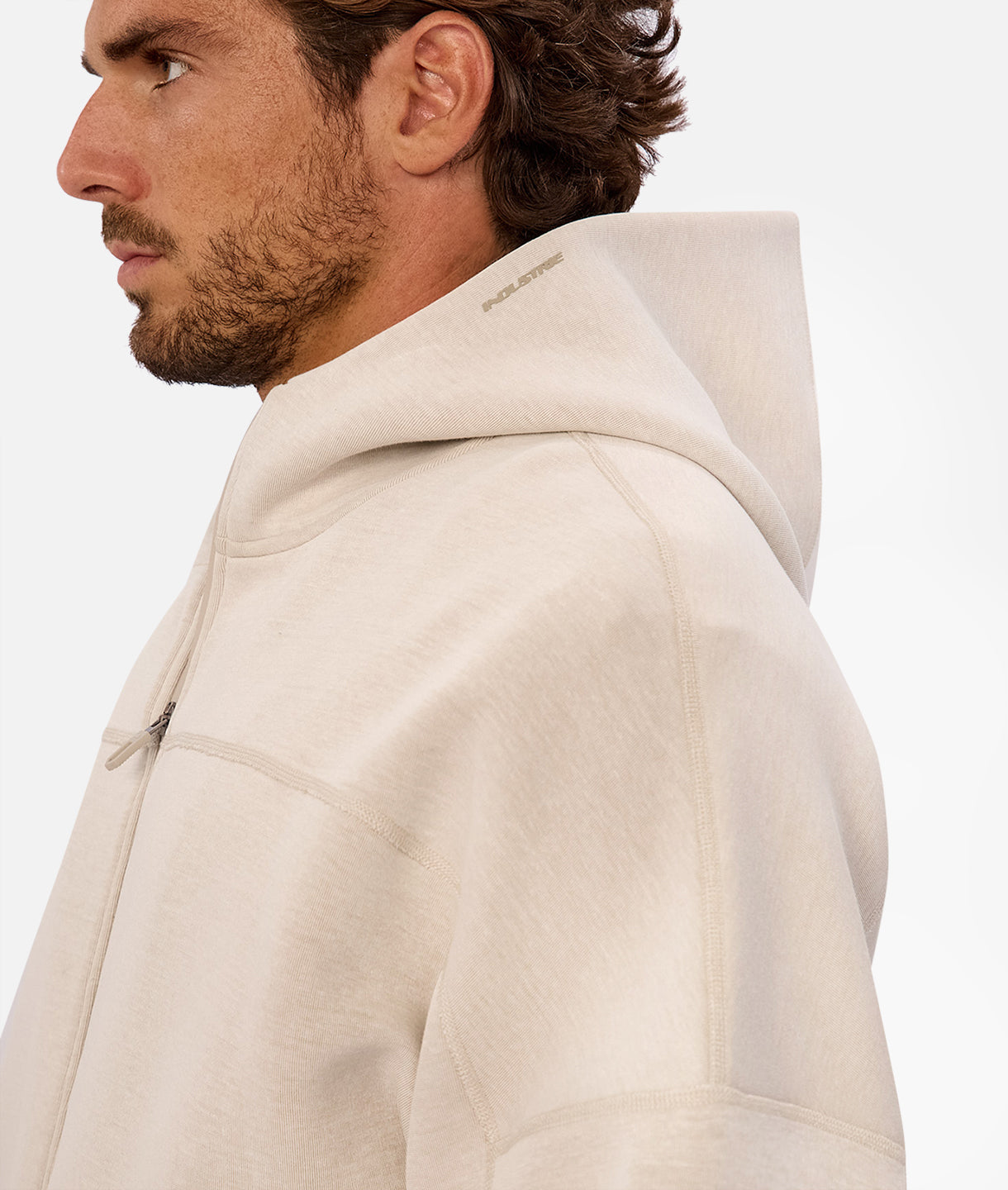 The Washington Zip Thru Hoodie - Stone Heather Color | Cozy & Stylish Pullover for Men & Women | Perfect for Outdoor Activities, Casual Wear & Layering