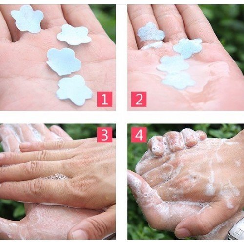 Portable Disposable Soap Sheets for Travel & Outdoor Activities - Scented Hand Wash Bath Cleaning Wipes (2 Pack) | Perfect for Camping, Hiking, Backpacking & Emergency Hygiene Kits