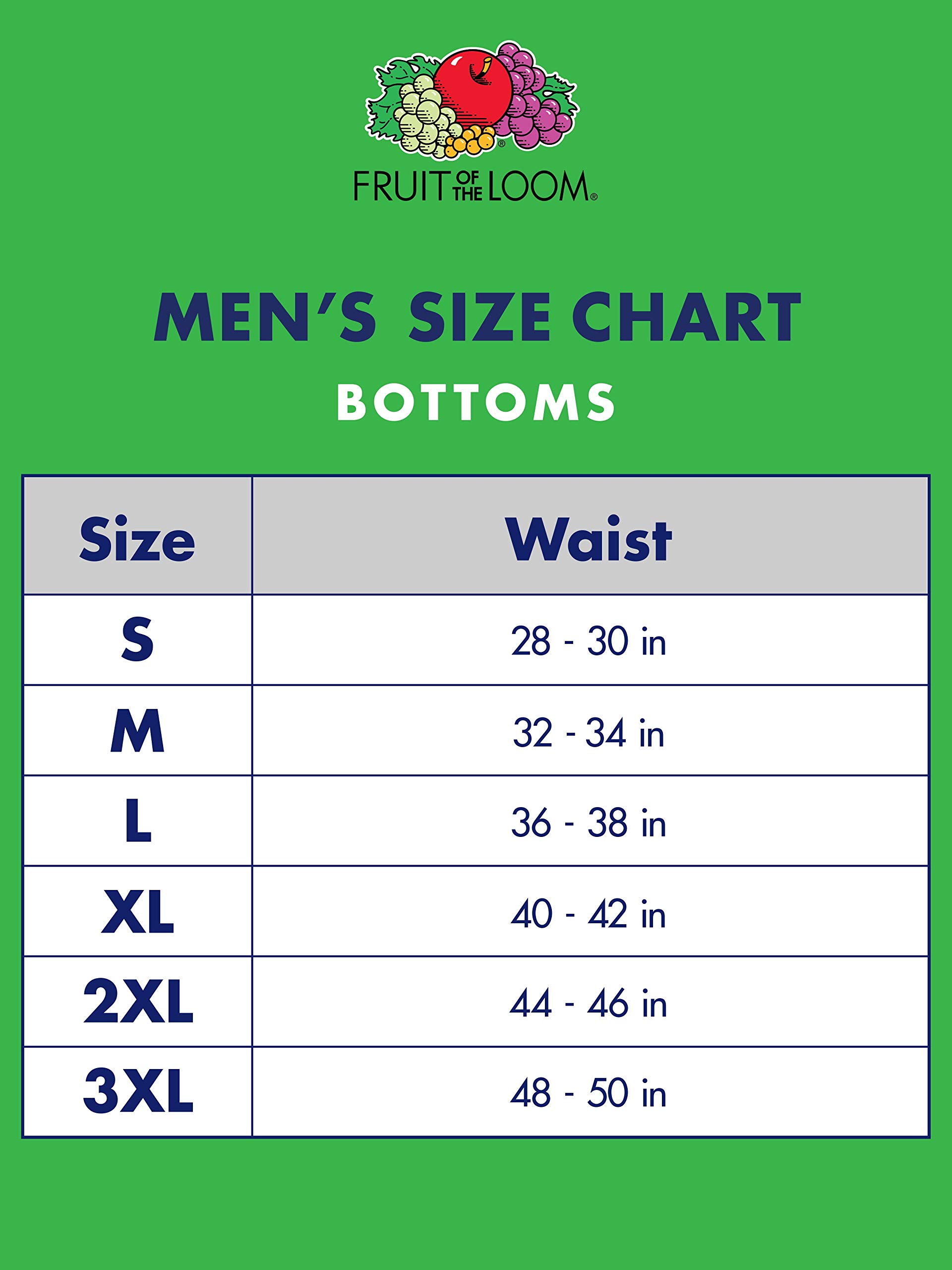 Fruit of the Loom Men's No Ride Up Boxer Briefs - Comfortable Cotton Underwear for Everyday Wear, Workout & Sports