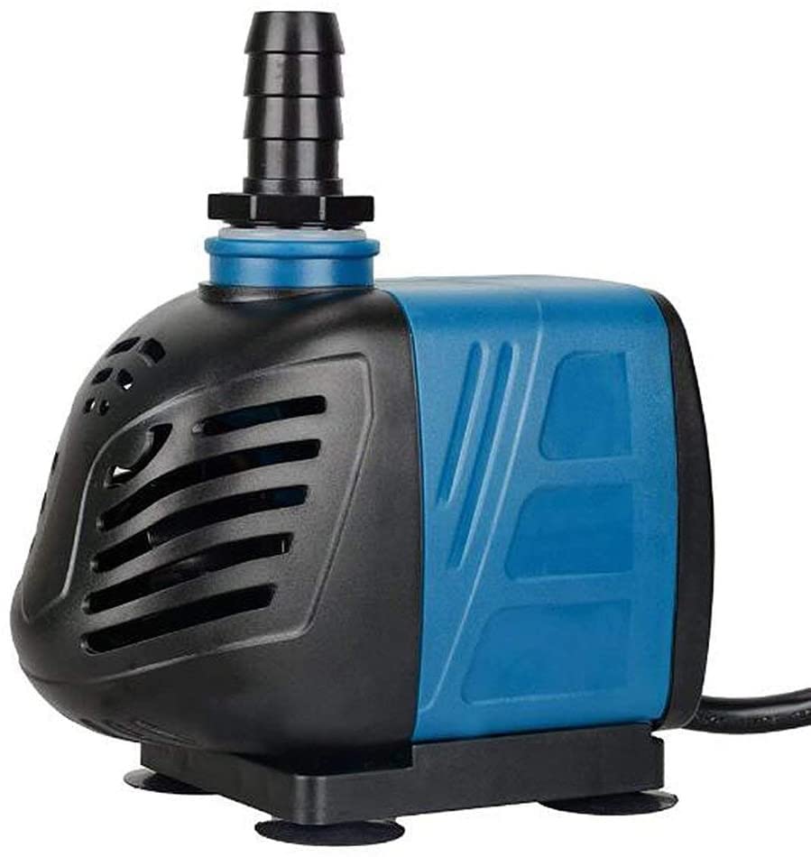 Li&Aimi 55W Submersible Water Pump - Ultra Quiet Aquarium Filter Pump for Ponds, Fish Tanks, Water Fountains & Garden Statues | Energy Efficient Circulation Pump for Indoor/Outdoor Water Features