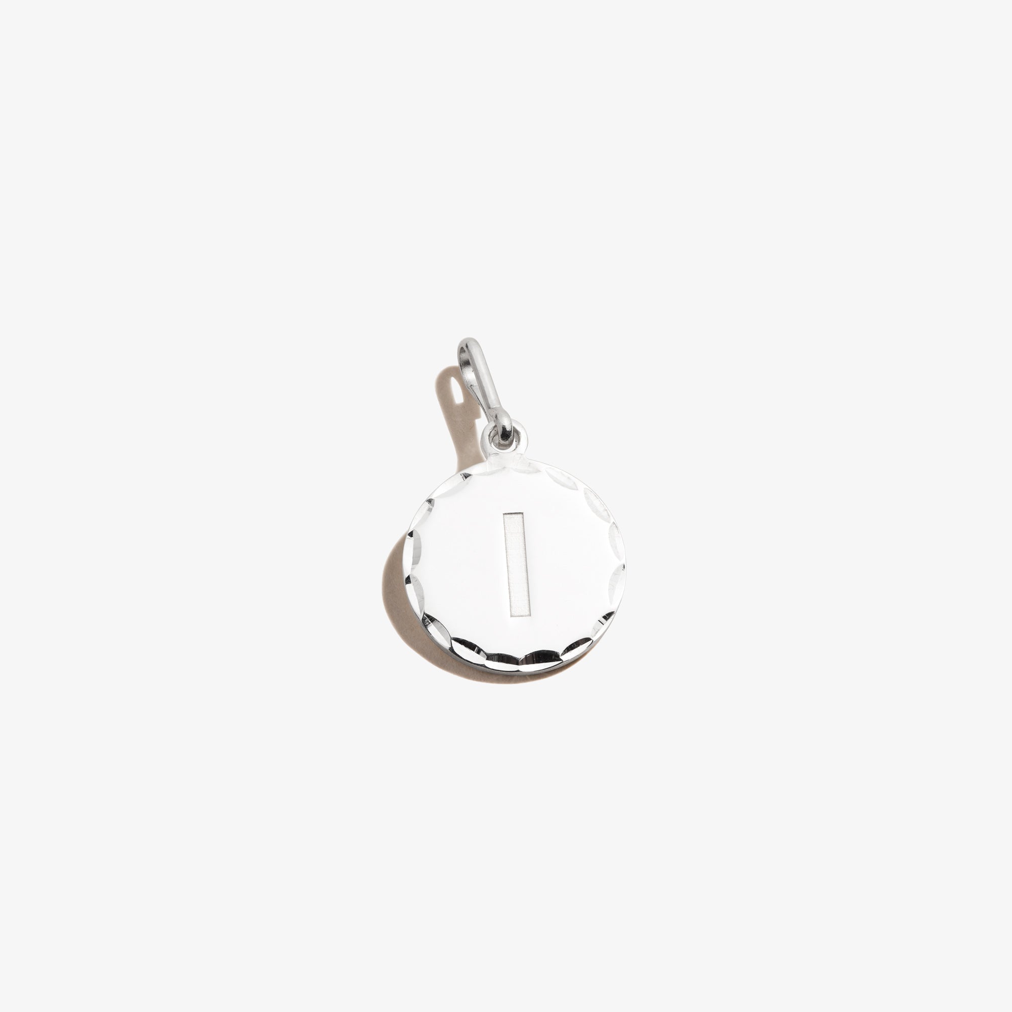 Initial I Charm Precious Metal Pendant Necklace - Elegant Jewelry Gift for Women, Perfect for Valentine's Day, Anniversary & Special Occasions