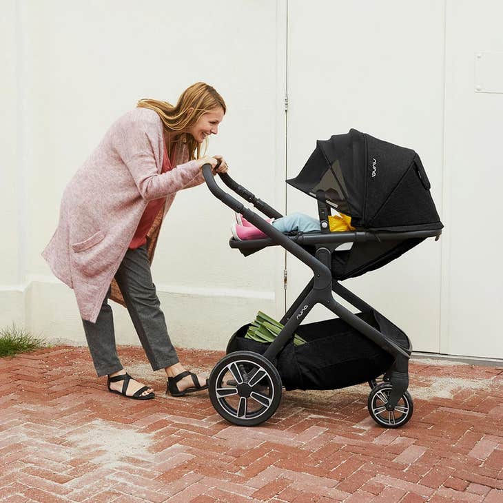Nuna Demi Grow Convertible Stroller Second Seat - Lightweight & Adjustable Baby Stroller for Twins or Siblings | Perfect for Shopping, Travel & Daily Walks