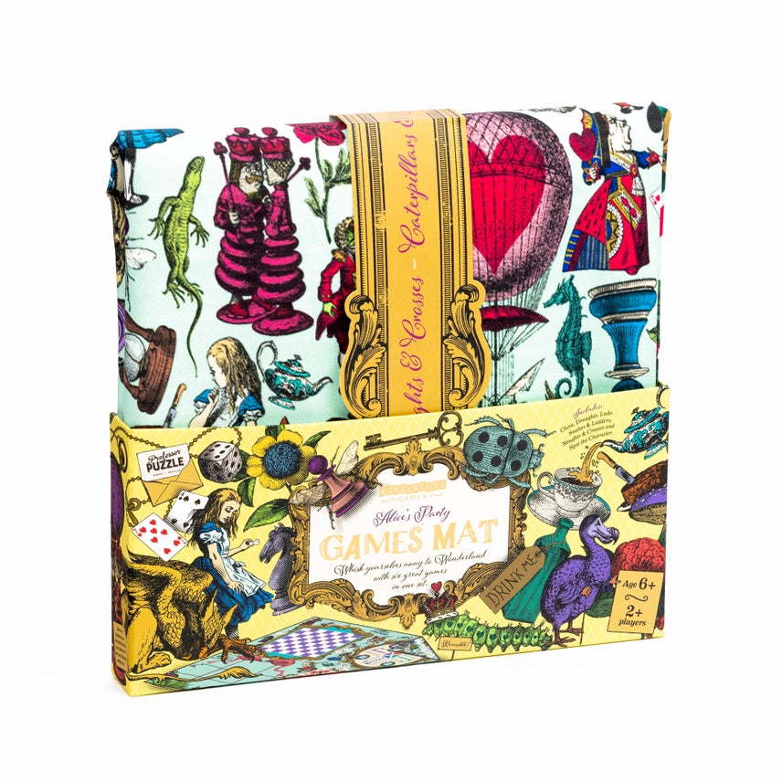 Alice's Party Games Mat - Fun Interactive Floor Mat for Kids & Adults - Perfect for Family Game Nights, Birthday Parties & Indoor Activities
