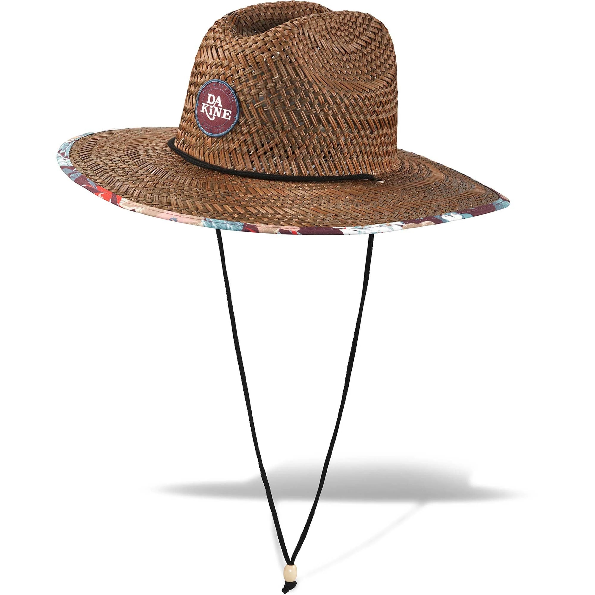 Dakine Pindo Straw Hat for Women & Men - UPF 50+ Sun Protection, Wide Brim Beach Hat for Outdoor, Travel, Hiking & Summer Activities
