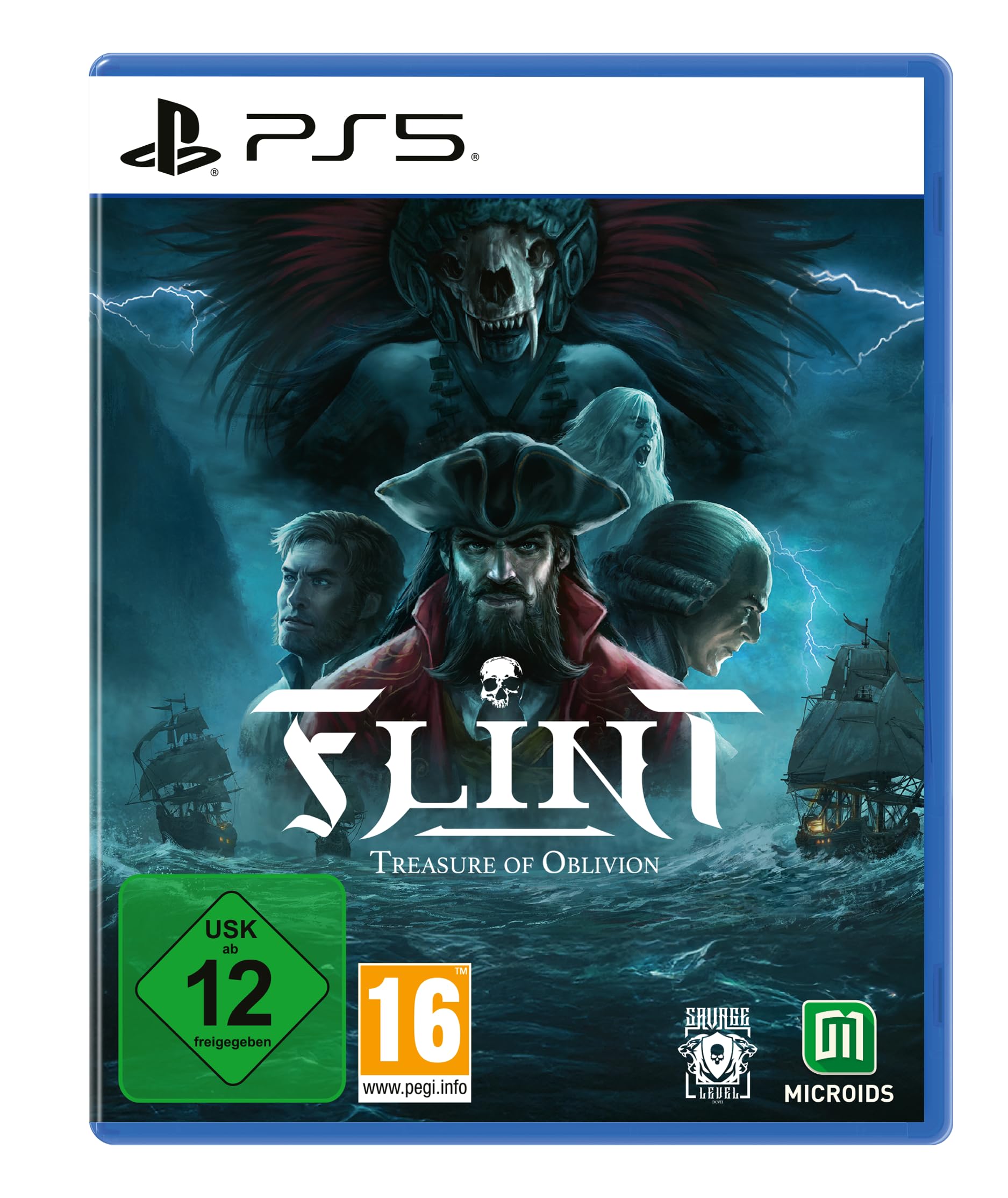 FLINT Treasure of Oblivion PS5 Game - Action-Adventure RPG for PlayStation 5 - Explore Mystical Worlds & Epic Quests - Perfect for Fantasy Gamers & Story-Driven Adventures