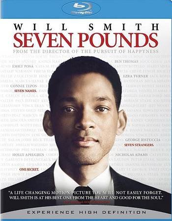 Seven Pounds DVD | Award-Winning Drama Film Starring Will Smith | Perfect for Movie Nights & Emotional Storytelling Lovers