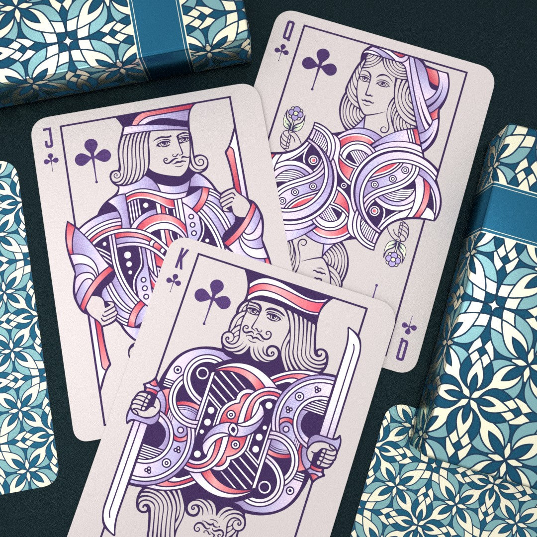 Varius Playing Cards - Premium Limited Edition Teal Deck for Poker, Magic Tricks & Card Games | Collectible & Gift for Card Enthusiasts