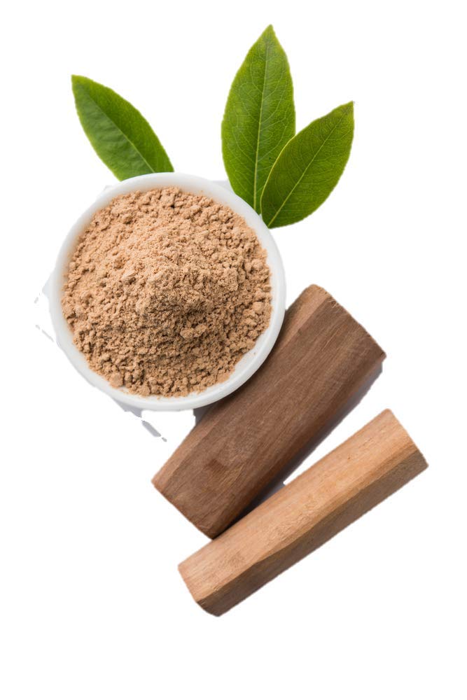Organic Sandalwood Powder for Face Mask & Skin Care - 100% Pure Herbal Deep Pore Cleansing, Natural Glow Facial Treatment (200g) - Perfect for DIY Spa, Acne Treatment & Evening Skincare Routine