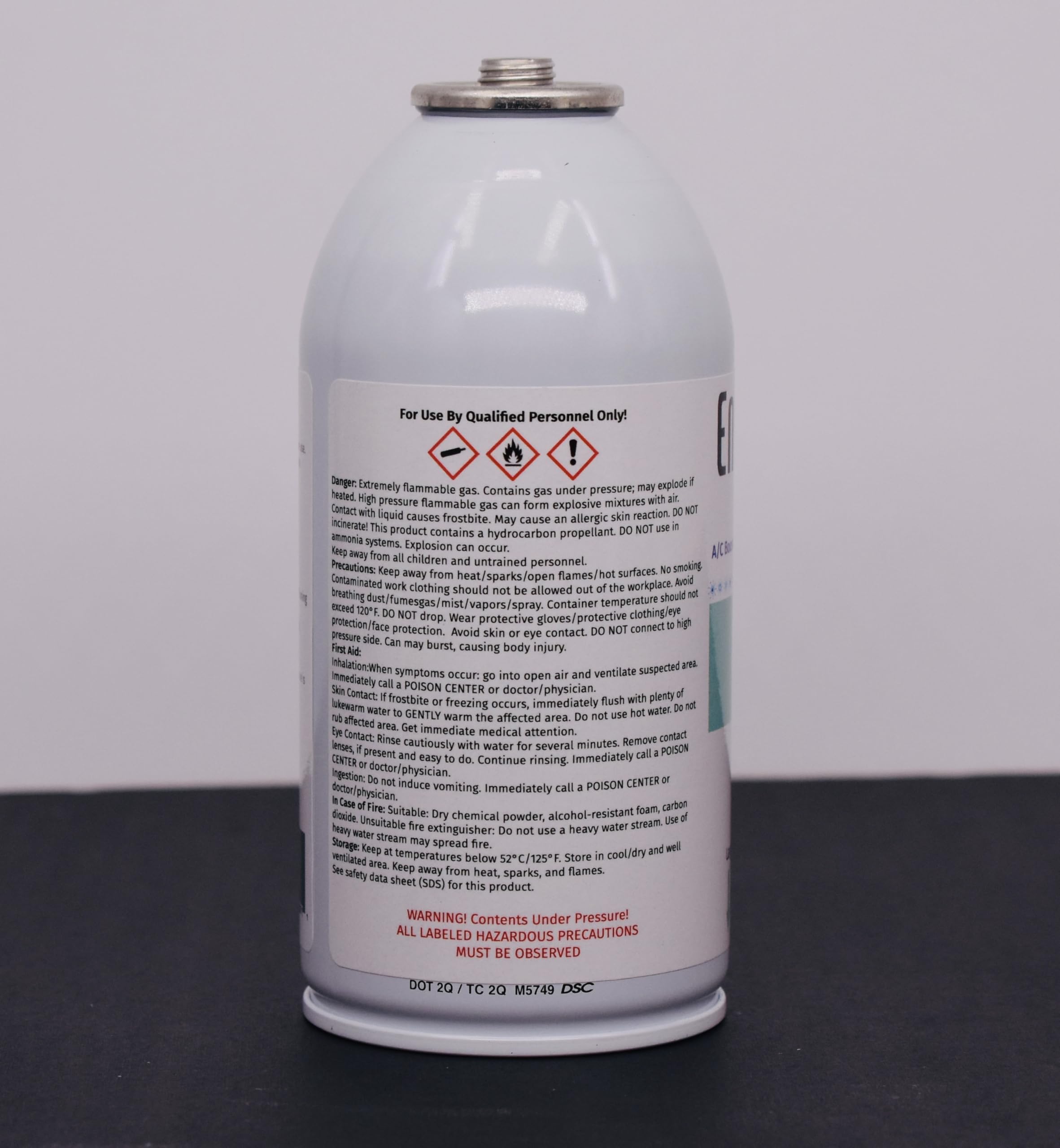Arctic Air Refrigerant for R22 Systems - 5 Cans of Envirosafe White Freon | Perfect for Home AC Units, Commercial Refrigeration & HVAC Maintenance