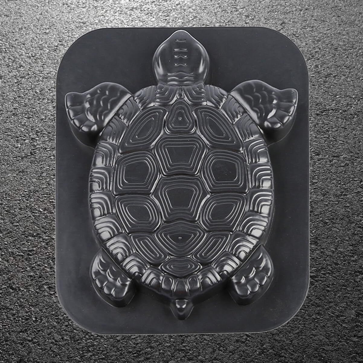 USHOBE Turtle Shaped Stepping Stone Mold - Reusable DIY Concrete Cement Path Maker for Garden, Lawn & Driveway Paving | Create Beautiful Walkways & Decorative Garden Paths