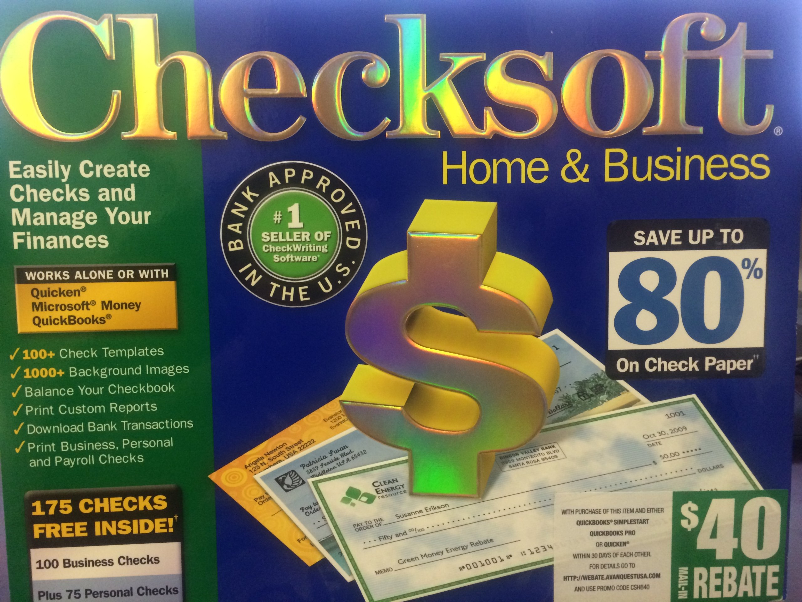 Checksoft Home & Business Accounting Software - Easy Check Printing & Financial Management for Small Businesses | Perfect for Bookkeeping, Invoicing & Tax Preparation