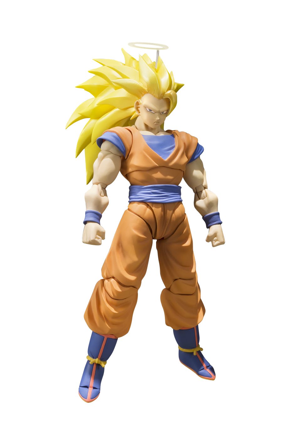 Bandai Tamashii Nations S.H. Figuarts Super Saiyan 3 Son Goku Dragon Ball Z Action Figure - Collectible Anime Toy for Display, Photography & Cosplay Play