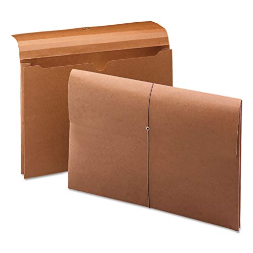 Smead Expanding Wallet with Elastic Cord - Letter Size (SMD77251) - Pack of 50 - Perfect for Office Filing, Document Storage & Organization