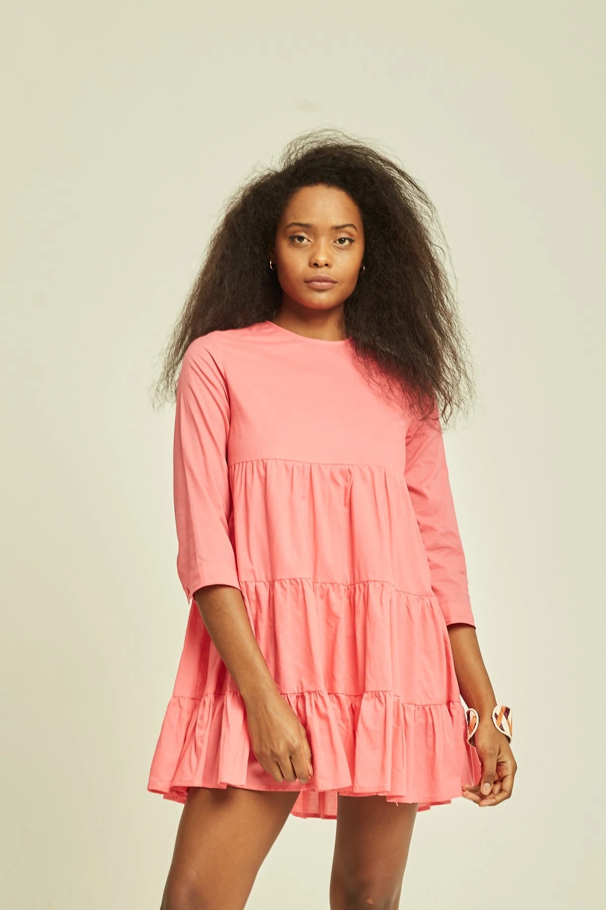 Naomi Dress - Elegant Women's Flowy Midi Dress for Casual Wear, Date Night & Summer Outfits | Soft Breathable Fabric | Perfect for Parties, Vacations & Everyday Style