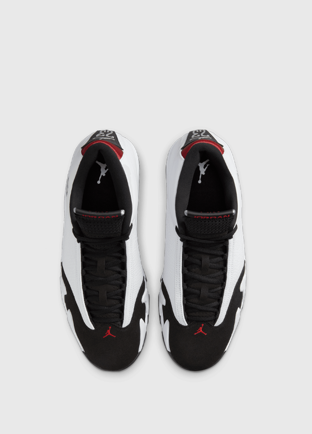 Air Jordan 14 'Black Toe' Retro Basketball Shoes for Men - Premium Leather Sneakers for Running, Gym & Streetwear Fashion