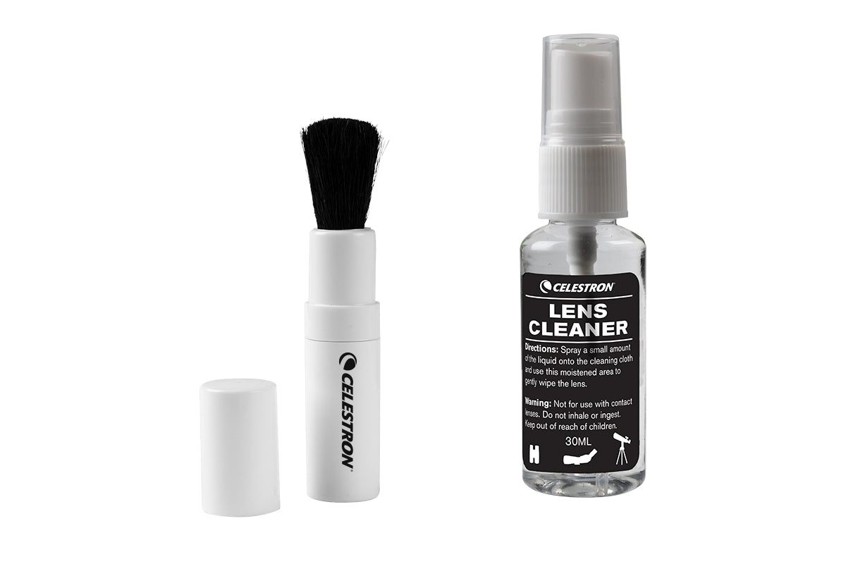 Professional Lens Cleaning Kit for Cameras, Glasses & Screens - Microfiber Cloth, Brush & Solution - Perfect for DSLR, Smartphones & Eyewear Care