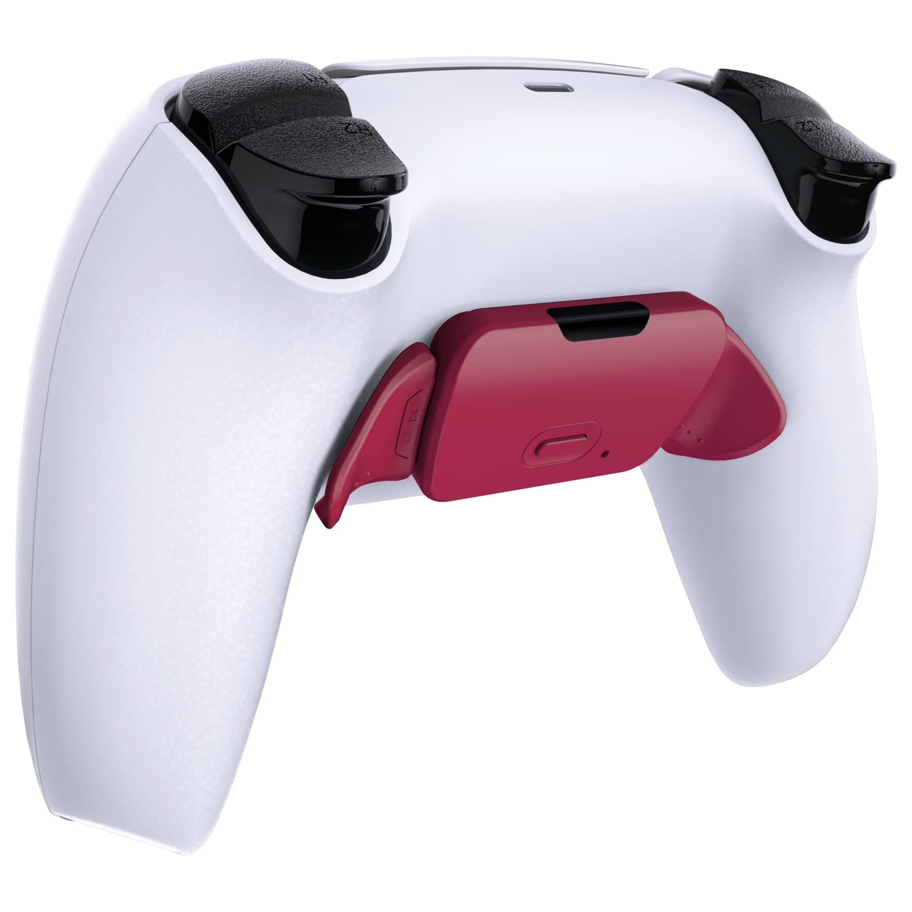 eXtremeRate RISE Remap Back Paddles for PS5 Controller - RISE/RISE2.0 Remap Kit with K1 K2 Replacement Buttons (Not Full Remap Kit) in Cosmic Red - Enhance Gaming Performance for FPS, Racing & Action Games