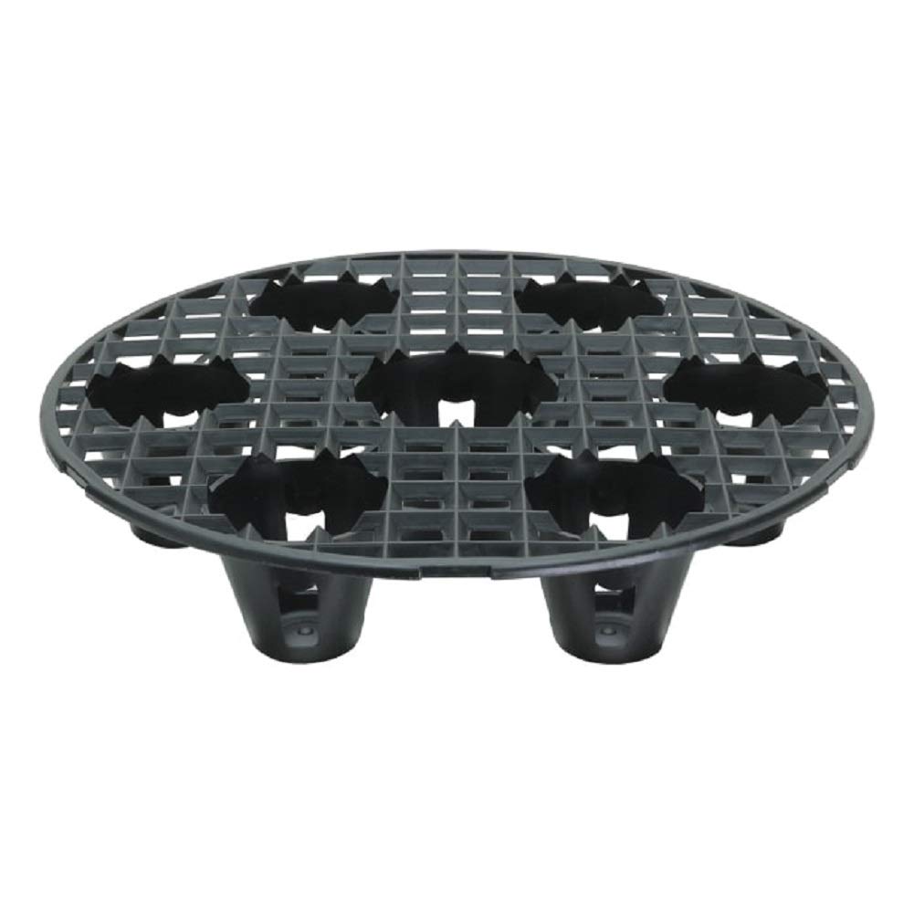 Grow1 13-Inch Plant Pot Stand with Drainage Holes - Heavy Duty Plant Elevator for Indoor/Outdoor Use - Perfect for Potted Plants, Flowers, and Herbs on Patio, Deck, or Garden