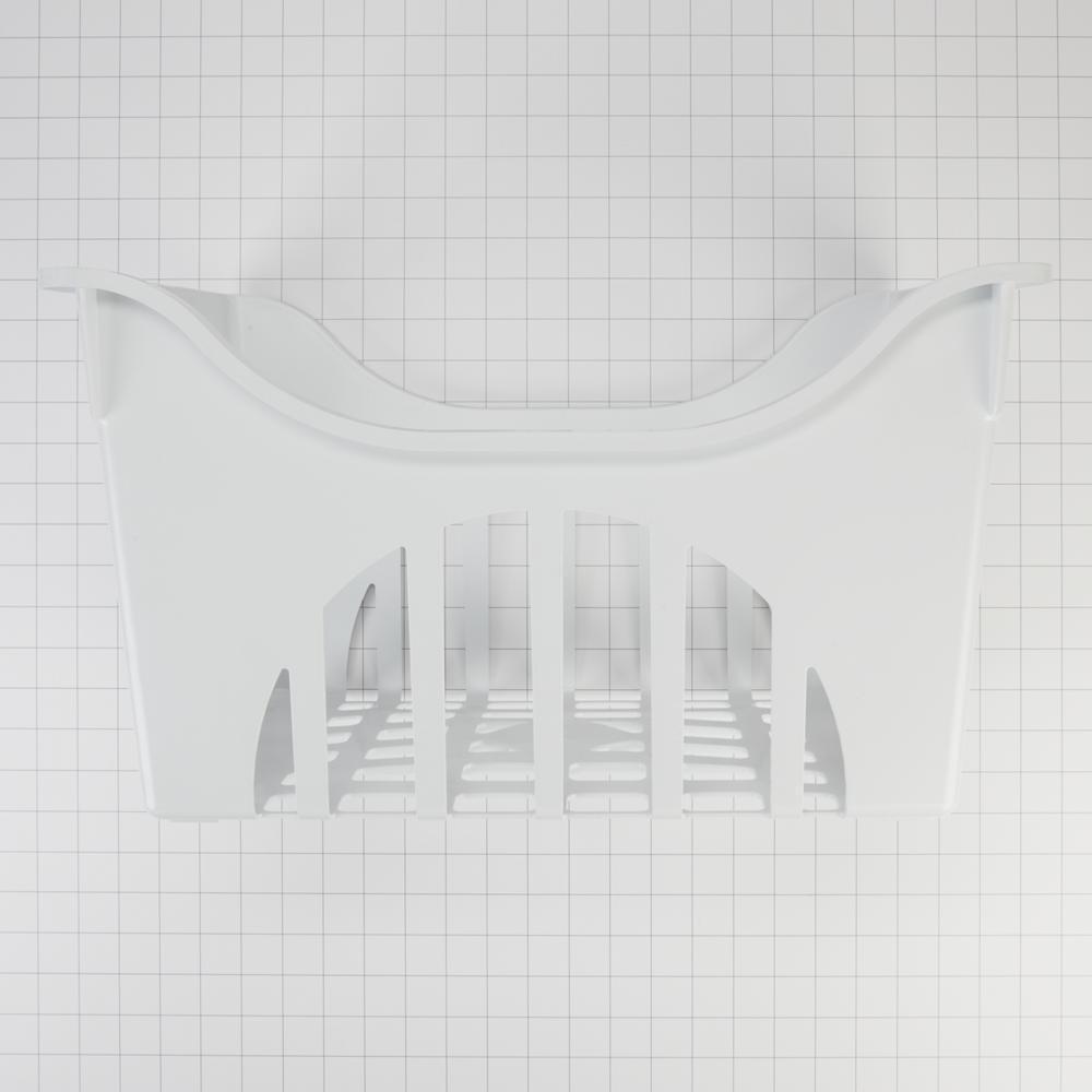 Amana 8210434A Refrigerator Freezer Basket - Durable Plastic Storage Bin for Frozen Food Organization - Perfect for Kitchen, Grocery Storage & Meal Prep
