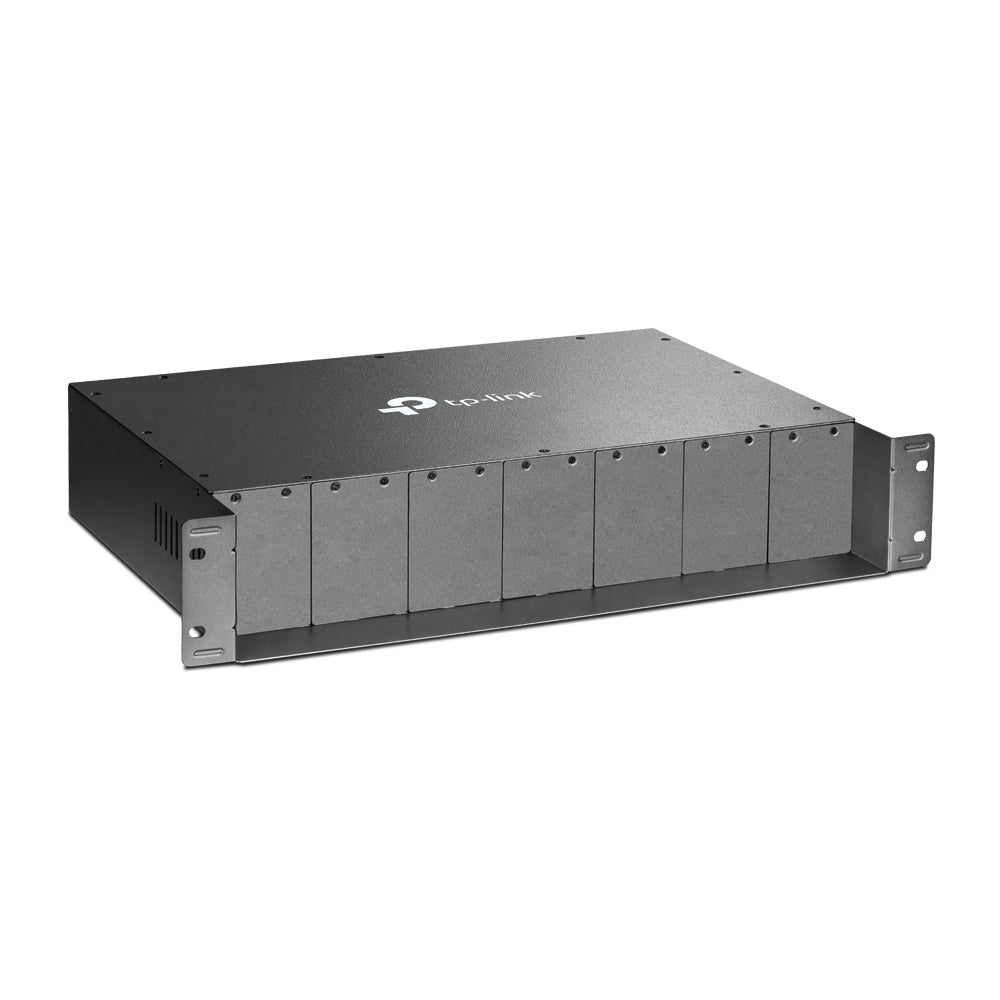 14-Slot Media Converter Rackmount Chassis by TP-Link - High-Density Network Conversion for Data Centers & Enterprise Networks