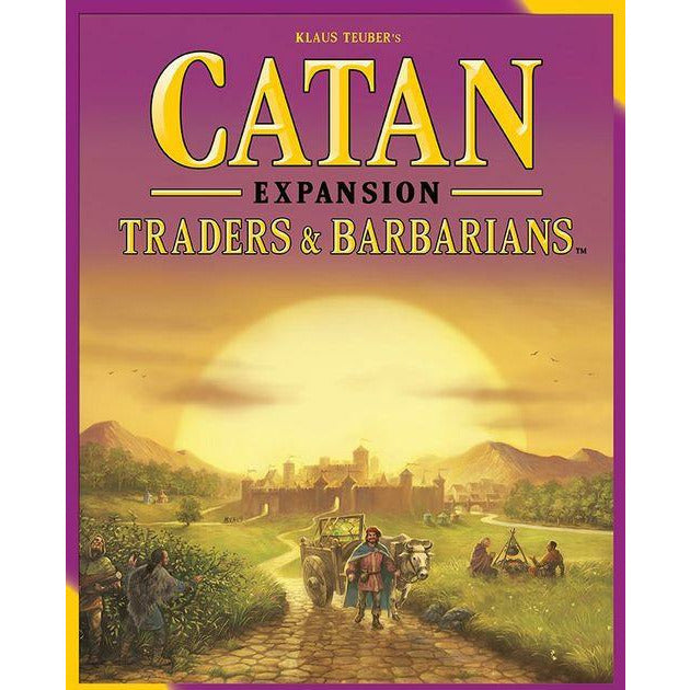 Catan Board Game Expansion - Traders & Barbarians | Strategy Game for Adults & Families | Perfect for Game Nights & Family Gatherings