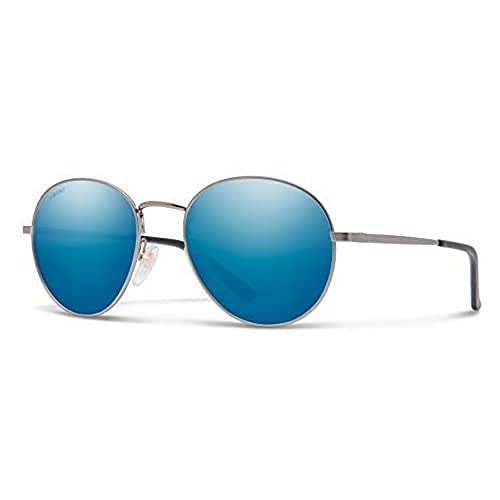 Matte Gunmetal / Polarized Blue Mirror