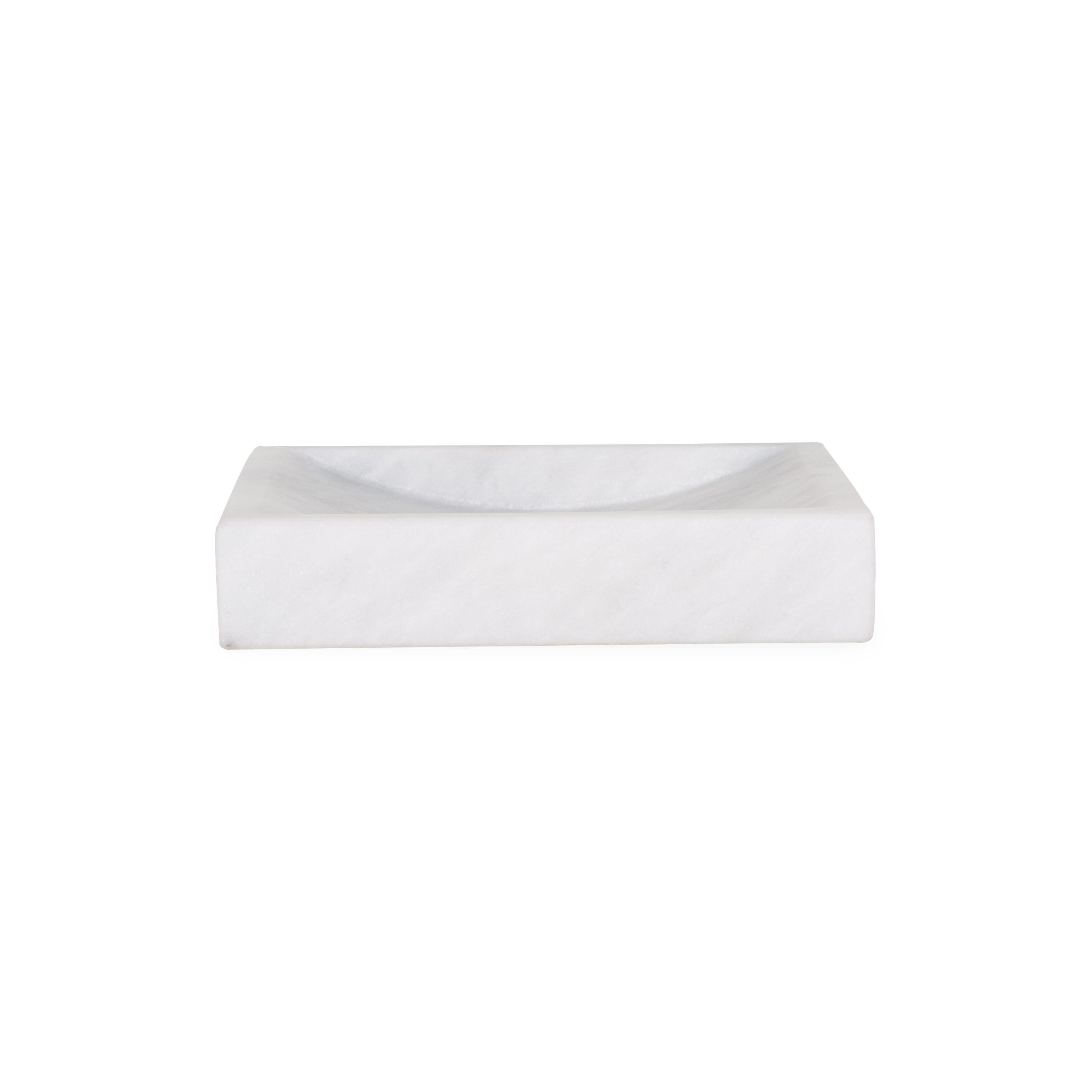 Pearl Marble Soap Dish - Elegant Bathroom Organizer for Bar Soap | Non-Slip Stone Soap Holder | Perfect for Showers, Sinks, and Vanity Countertops