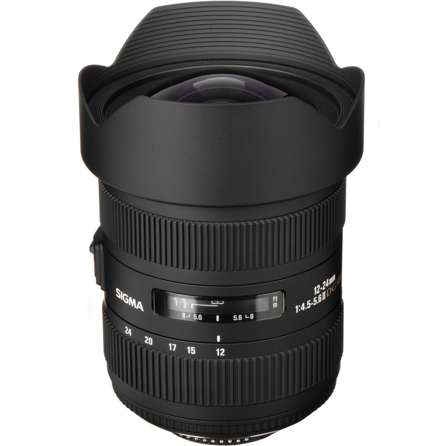Sigma 12-24mm F4.5-5.6 II EX DG ASP HSM Wide Angle Zoom Lens for Nikon DSLR Cameras - Perfect for Landscape, Architecture & Interior Photography