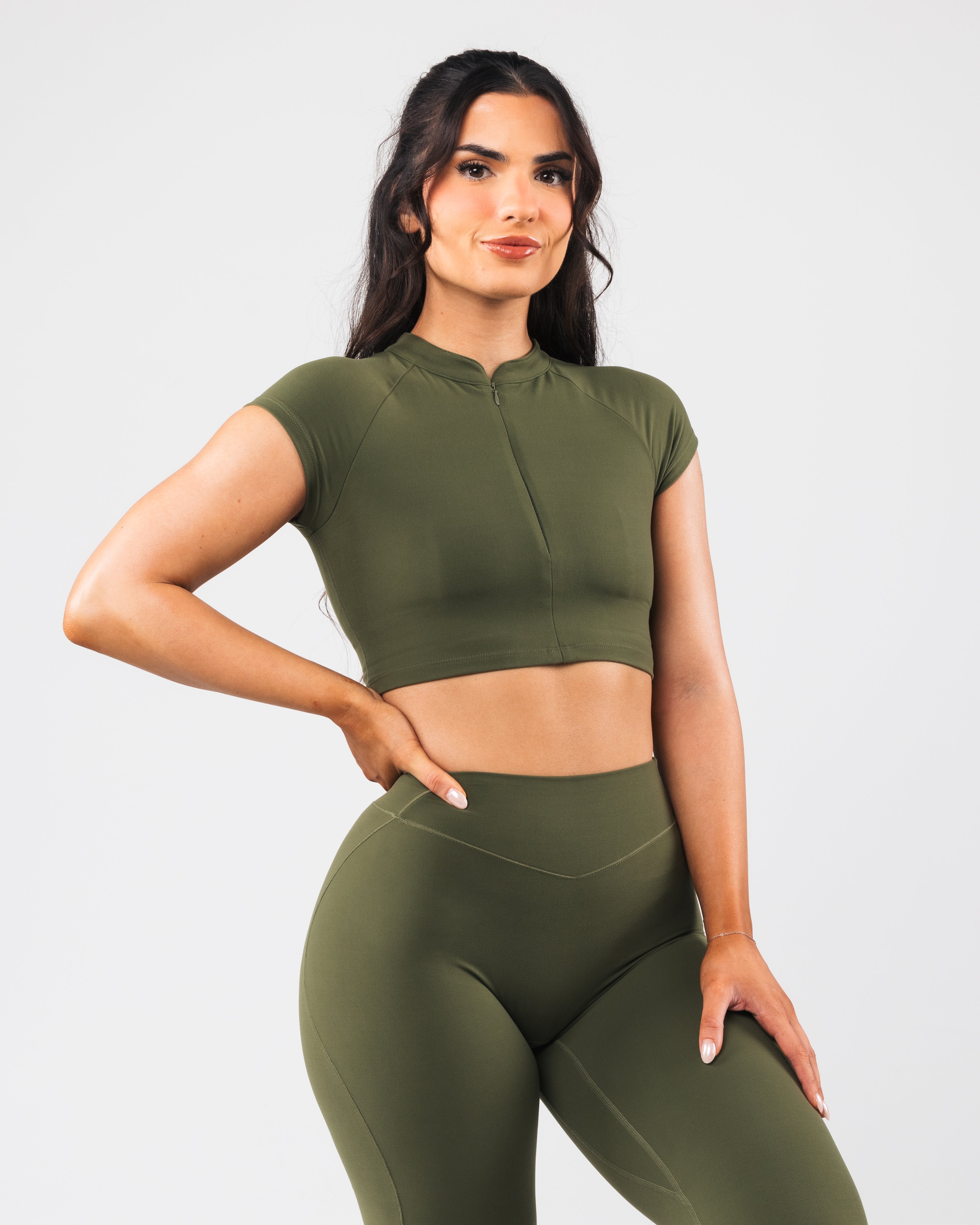 KDM Zip Front Sports Bra for Women - Comfortable & Supportive Workout Bra for Running, Yoga, Gym & High-Impact Activities