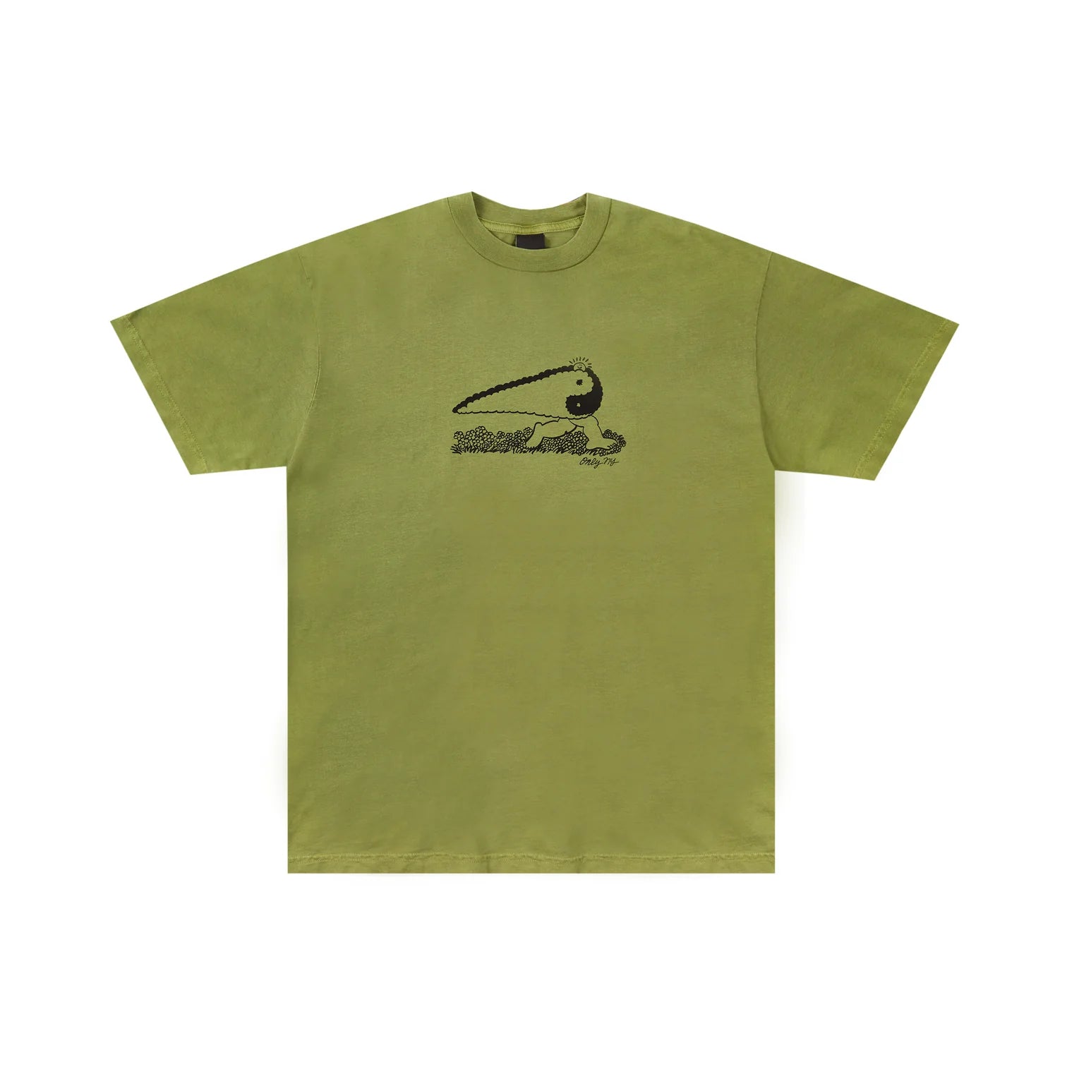 Only NY Harmony Fields T-Shirt - Moss Green | Casual Streetwear for Men & Women | Perfect for Everyday Wear & Urban Outfits