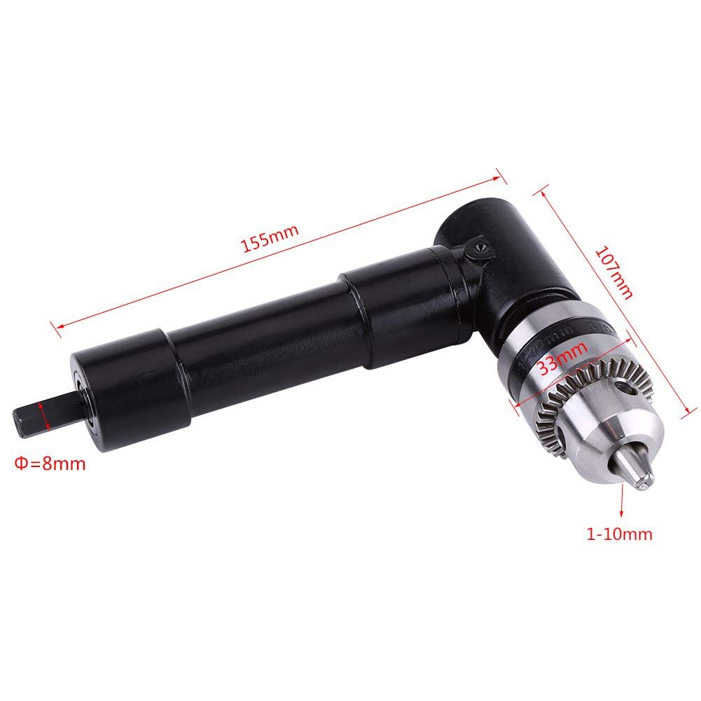 High Power Electric Drill with Iron Chuck & Aluminum Extension - Heavy Duty Drill Gun for Tight Spaces | Perfect for DIY, Construction, and Home Repair Projects
